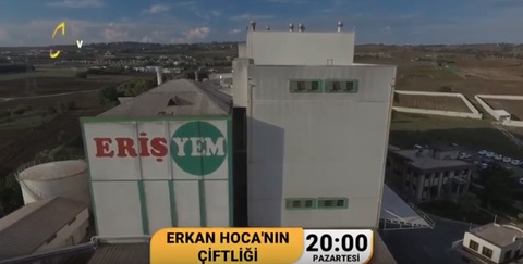 Erkan Hoca'nın Çiftliği TV Programı Eriş Yem Fabrikasında